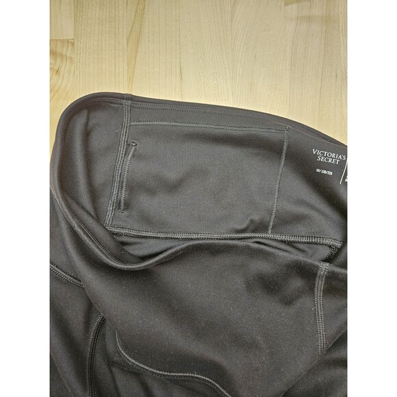 Victoria's Secret Incredible Essential Legging Black Lace Up Details Size 10 170 - Picture 5 of 8